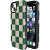 image:imageCasely iPhone 14 Case  Monets Bridge  The Met Museum  Bold Protective Design  Compatible with MagSafeFit Check  Green Checkerboard