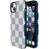 image:imageCasely iPhone 14 Case  Monets Bridge  The Met Museum  Bold Protective Design  Compatible with MagSafeFit Check  Light Blue Checkerboard