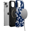 image:imageCasely iPhone 14 Case  Monets Bridge  The Met Museum  Bold Protective Design  Compatible with MagSafeFloral Forest  Navy Cherry Blossom