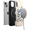 image:imageCasely iPhone 14 Case  Monets Bridge  The Met Museum  Bold Protective Design  Compatible with MagSafeHeartstrings  Blue Bow