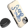 image:imageCasely iPhone 14 Case  Monets Bridge  The Met Museum  Bold Protective Design  Compatible with MagSafeHeartstrings  Blue Bow