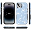 image:imageCasely iPhone 14 Case  Monets Bridge  The Met Museum  Bold Protective Design  Compatible with MagSafeLight Blue Skies  Marble Clouds
