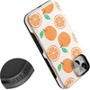 image:imageCasely iPhone 14 Case  Monets Bridge  The Met Museum  Bold Protective Design  Compatible with MagSafeMain Squeeze  Orange Stamped
