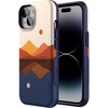 image:imageCasely iPhone 14 Case  Monets Bridge  The Met Museum  Bold Protective Design  Compatible with MagSafeOpposites Attract  Day  Night Mountains