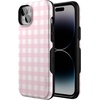 image:imageCasely iPhone 14 Case  Monets Bridge  The Met Museum  Bold Protective Design  Compatible with MagSafePink Plaid  Sunday Best