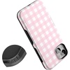image:imageCasely iPhone 14 Case  Monets Bridge  The Met Museum  Bold Protective Design  Compatible with MagSafePink Plaid  Sunday Best