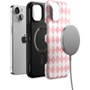 image:imageCasely iPhone 14 Case  Monets Bridge  The Met Museum  Bold Protective Design  Compatible with MagSafeQueen of Diamonds  Pink Watercolor