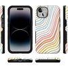 image:imageCasely iPhone 14 Case  Monets Bridge  The Met Museum  Bold Protective Design  Compatible with MagSafeRide The Wave  Pastel Rainbow Lined
