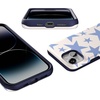 image:imageCasely iPhone 14 Case  Monets Bridge  The Met Museum  Bold Protective Design  Compatible with MagSafeStars Align  Blue  White Stars