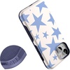 image:imageCasely iPhone 14 Case  Monets Bridge  The Met Museum  Bold Protective Design  Compatible with MagSafeStars Align  Blue  White Stars