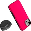 image:imageCasely iPhone 14 Case  Monets Bridge  The Met Museum  Bold Protective Design  Compatible with MagSafeThink Pink  Solid Neon Pink