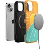 image:imageCasely iPhone 14 Case  Monets Bridge  The Met Museum  Bold Protective Design  Compatible with MagSafeWaves  Rays  Sunshine
