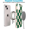 image:imageCasely iPhone 14 Case  Monets View  The Met Museum  Compatible with MagSafe  Classic Ultra Slim DesignFit Check  Green Checkerboard