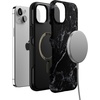 image:imageCasely iPhone 14 Plus Case  Monets Bridge  The Met Museum  Bold Protective Design  Compatible with MagSafeBlack Marble