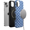 image:imageCasely iPhone 14 Plus Case  Monets Bridge  The Met Museum  Bold Protective Design  Compatible with MagSafeCoastal Blues  Denim Stars