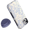 image:imageCasely iPhone 14 Plus Case  Monets Bridge  The Met Museum  Bold Protective Design  Compatible with MagSafeCupids Canvas  Periwinkle Floral