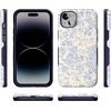 image:imageCasely iPhone 14 Plus Case  Monets Bridge  The Met Museum  Bold Protective Design  Compatible with MagSafeCupids Canvas  Periwinkle Floral