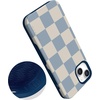 image:imageCasely iPhone 14 Plus Case  Monets Bridge  The Met Museum  Bold Protective Design  Compatible with MagSafeFit Check  Light Blue Checkerboard