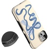image:imageCasely iPhone 14 Plus Case  Monets Bridge  The Met Museum  Bold Protective Design  Compatible with MagSafeHeartstrings  Blue Bow