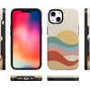 image:imageCasely iPhone 14 Plus Case  Monets Bridge  The Met Museum  Bold Protective Design  Compatible with MagSafeHere Comes the Sun  Colorblock Sunset