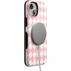 image:imageCasely iPhone 14 Plus Case  Monets Bridge  The Met Museum  Bold Protective Design  Compatible with MagSafeQueen of Diamonds  Pink Watercolor