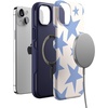 image:imageCasely iPhone 14 Plus Case  Monets Bridge  The Met Museum  Bold Protective Design  Compatible with MagSafeStars Align  Blue  White Stars