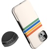 image:imageCasely iPhone 14 Plus Case  Monets Bridge  The Met Museum  Bold Protective Design  Compatible with MagSafeTotally Groovy  Rainbow Stripes Color Block