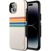 image:imageCasely iPhone 14 Plus Case  Monets Bridge  The Met Museum  Bold Protective Design  Compatible with MagSafeTotally Groovy  Rainbow Stripes Color Block