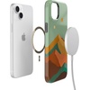 image:imageCasely iPhone 14 Plus Case  Monets Bridge  The Met Museum  Compatible with MagSafe  Classic Ultra Slim DesignEndless Peaks  Colorblock Mountain