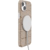 image:imageCasely iPhone 14 Plus Case  Monets Bridge  The Met Museum  Compatible with MagSafe  Classic Ultra Slim DesignMocha Ripple  Brown Waves Case