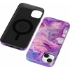 image:imageCasely iPhone 14 Plus Case  Monets Bridge  The Met Museum  Compatible with MagSafe  Classic Ultra Slim DesignTie Dying Over You  Purple Marble