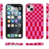 image:imageCasely iPhone 14 Plus Case  Monets Bridge  The Met Museum  Compatible with MagSafe  Classic Ultra Slim DesignVibe Check  Pink Checkerboard