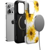 image:imageCasely iPhone 14 Pro Case  Monets Bridge  The Met Museum  Bold Protective Design  Compatible with MagSafeBright Yellow Sunflowers