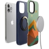 image:imageCasely iPhone 14 Pro Case  Monets Bridge  The Met Museum  Bold Protective Design  Compatible with MagSafeEndless Peaks  Colorblock Mountain