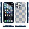 image:imageCasely iPhone 14 Pro Case  Monets Bridge  The Met Museum  Bold Protective Design  Compatible with MagSafeFit Check  Light Blue Checkerboard