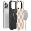 image:imageCasely iPhone 14 Pro Case  Monets Bridge  The Met Museum  Bold Protective Design  Compatible with MagSafeFit Check  Neutral Checkerboard
