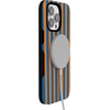 image:imageCasely iPhone 14 Pro Case  Monets Bridge  The Met Museum  Bold Protective Design  Compatible with MagSafeGo New York  Blue  Orange Stripes