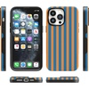 image:imageCasely iPhone 14 Pro Case  Monets Bridge  The Met Museum  Bold Protective Design  Compatible with MagSafeGo New York  Blue  Orange Stripes