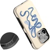 image:imageCasely iPhone 14 Pro Case  Monets Bridge  The Met Museum  Bold Protective Design  Compatible with MagSafeHeartstrings  Blue Bow