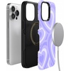 image:imageCasely iPhone 14 Pro Case  Monets Bridge  The Met Museum  Bold Protective Design  Compatible with MagSafeLove Song  Lavender Heart