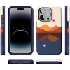 image:imageCasely iPhone 14 Pro Case  Monets Bridge  The Met Museum  Bold Protective Design  Compatible with MagSafeOpposites Attract  Day  Night Mountains