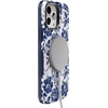 image:imageCasely iPhone 14 Pro Case  Monets Bridge  The Met Museum  Bold Protective Design  Compatible with MagSafeRose to Fame  Blue  White Rose Floral