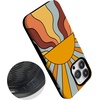 image:imageCasely iPhone 14 Pro Case  Monets Bridge  The Met Museum  Bold Protective Design  Compatible with MagSafeShine On  Retro Sunset