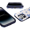 image:imageCasely iPhone 14 Pro Case  Monets Bridge  The Met Museum  Bold Protective Design  Compatible with MagSafeStars Align  Blue  White Stars
