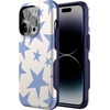 image:imageCasely iPhone 14 Pro Case  Monets Bridge  The Met Museum  Bold Protective Design  Compatible with MagSafeStars Align  Blue  White Stars