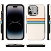 image:imageCasely iPhone 14 Pro Case  Monets Bridge  The Met Museum  Bold Protective Design  Compatible with MagSafeTotally Groovy  Rainbow Stripes Colorblock