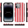 image:imageCasely iPhone 14 Pro Max Case  Monets Bridge  The Met Museum  Bold Protective Design  Compatible with MagSafeEast Coast Summer  Red Stripes