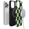 image:imageCasely iPhone 14 Pro Max Case  Monets Bridge  The Met Museum  Bold Protective Design  Compatible with MagSafeFit Check  Green Checkerboard