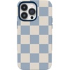 image:imageCasely iPhone 14 Pro Max Case  Monets Bridge  The Met Museum  Bold Protective Design  Compatible with MagSafeFit Check  Light Blue Checkerboard
