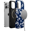 image:imageCasely iPhone 14 Pro Max Case  Monets Bridge  The Met Museum  Bold Protective Design  Compatible with MagSafeFloral Forest  Navy Cherry Blossom
